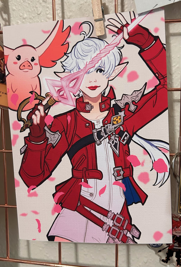 Final Fantasy XIV - Alisaie Print