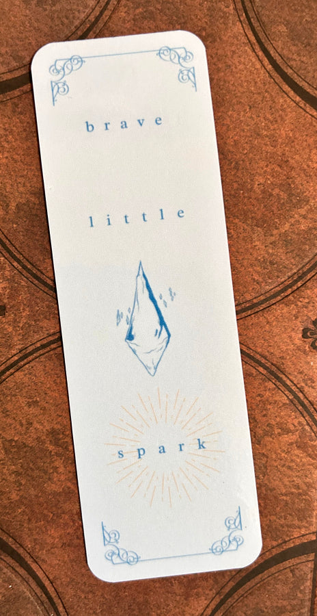 Brave Little Spark FFXIV 2x6 Laminated Bookmark