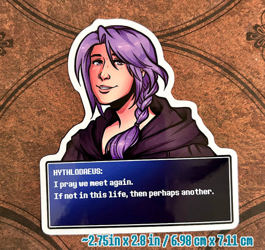 FFXIV Dialogue Screen Sticker - Hythlodaeus