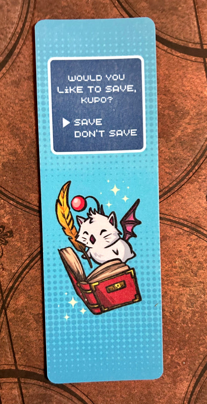 Save Moogle 2x6 Laminated Bookmark