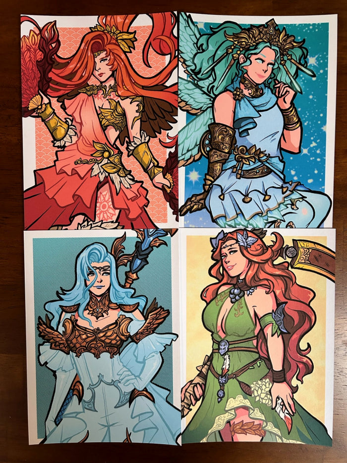 Final Fantasy XIV - The Twelve 5x7 Prints