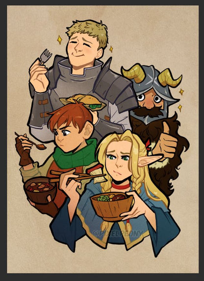 Delicious In Dungeon 5x7 Print