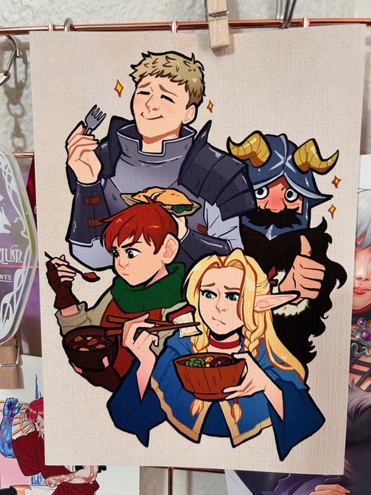 Delicious In Dungeon 5x7 Print