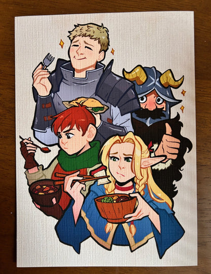 Delicious In Dungeon 5x7 Print