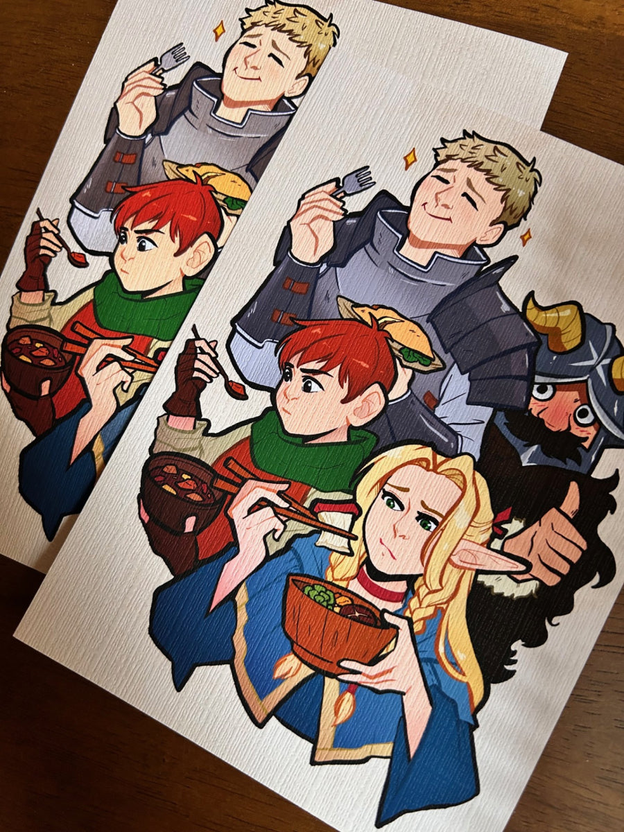 Delicious In Dungeon 5x7 Print